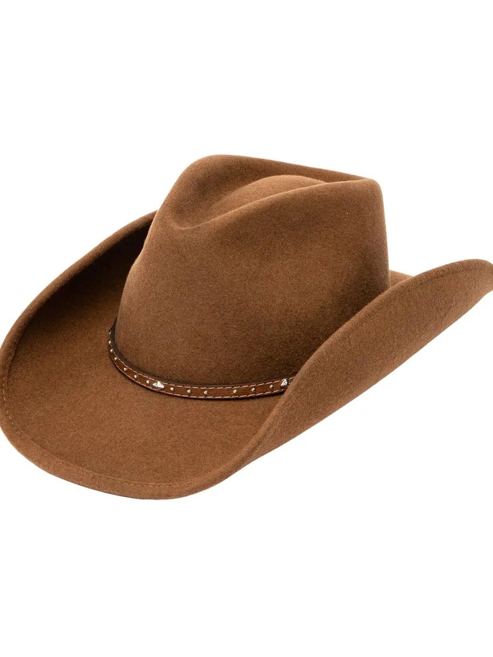 NWT Cody James unisex crushable wool hat in fawn M